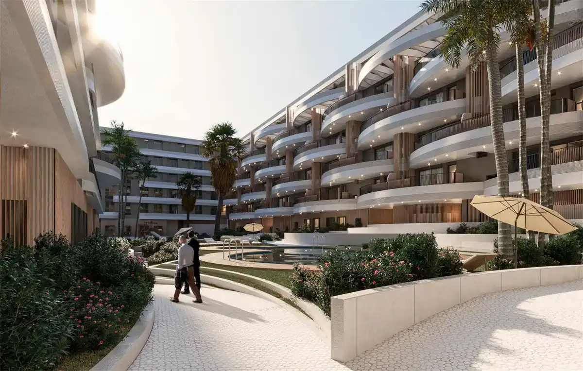 Exterior view of Apartments for sale in Málaga  with Terrace, Swimming Pool and Balcony