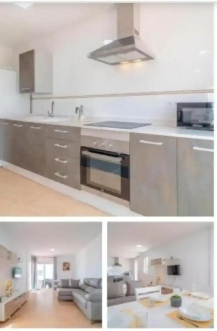 Cocina de Apartamento en venta en Vera con Aire acondicionado, Piscina y Balcón