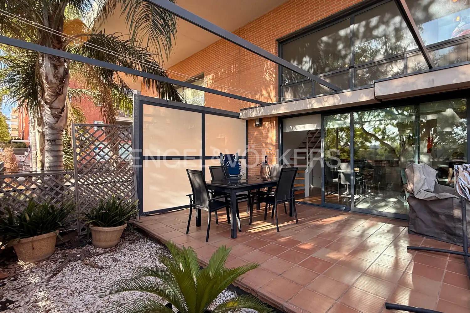 Terrace of Flat for rent in Paterna  with Air Conditioner, Heating and Parquet flooring