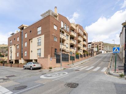 Vista exterior de Pis en venda en  Granada Capital amb Aire condicionat, Calefacció i Jardí privat