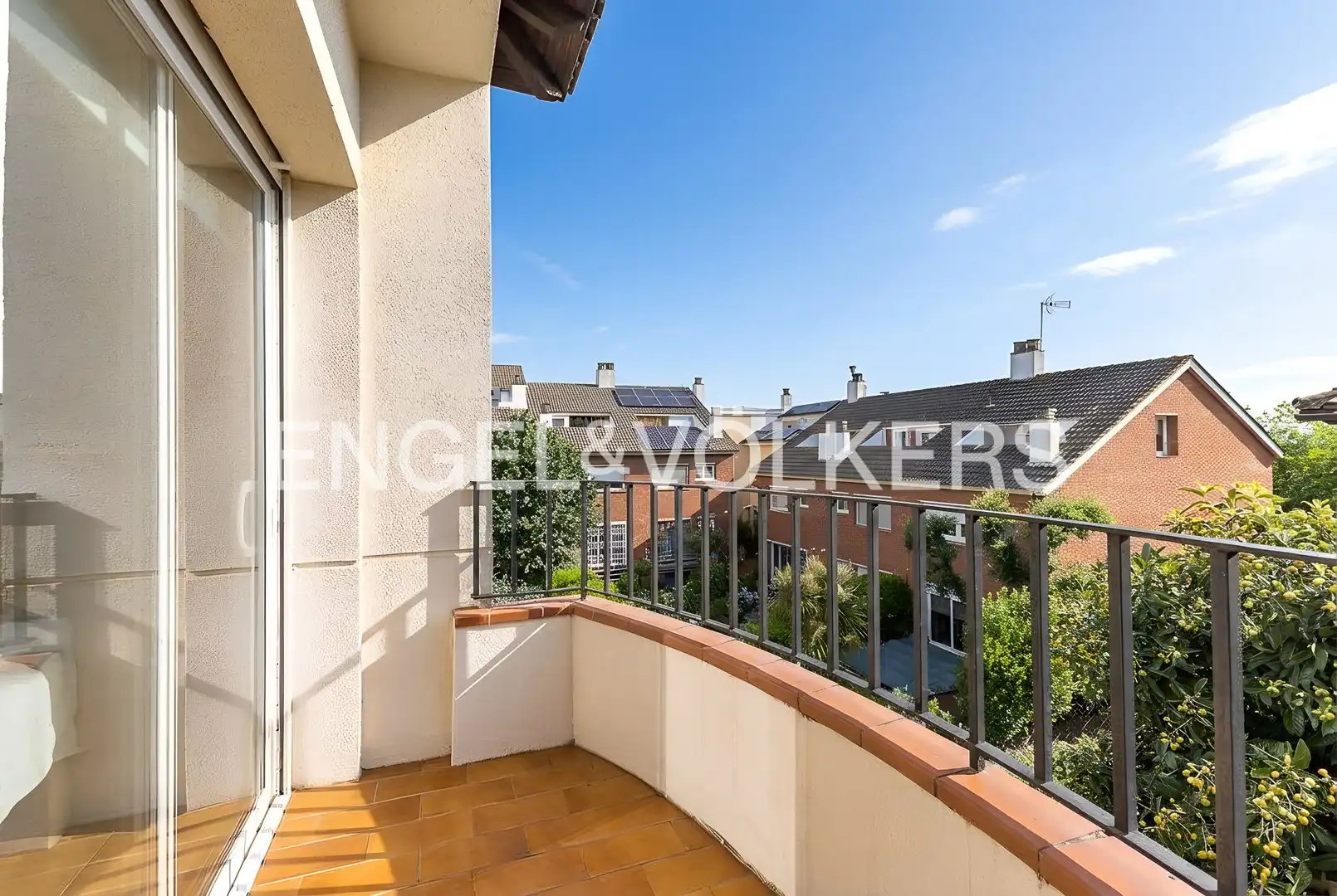 Balcony of Houses for sale in Sant Cugat del Vallès  with Air Conditioner, Heating and Private garden