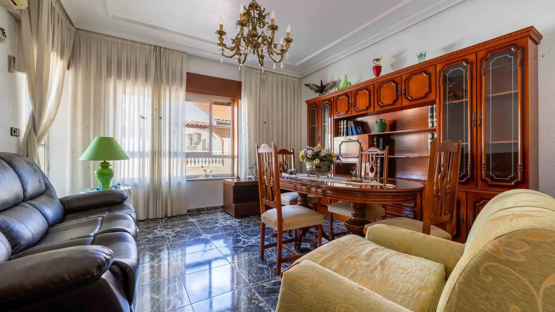 Living room of Flat for sale in  Murcia Capital  with Air Conditioner, Terrace and Storage room