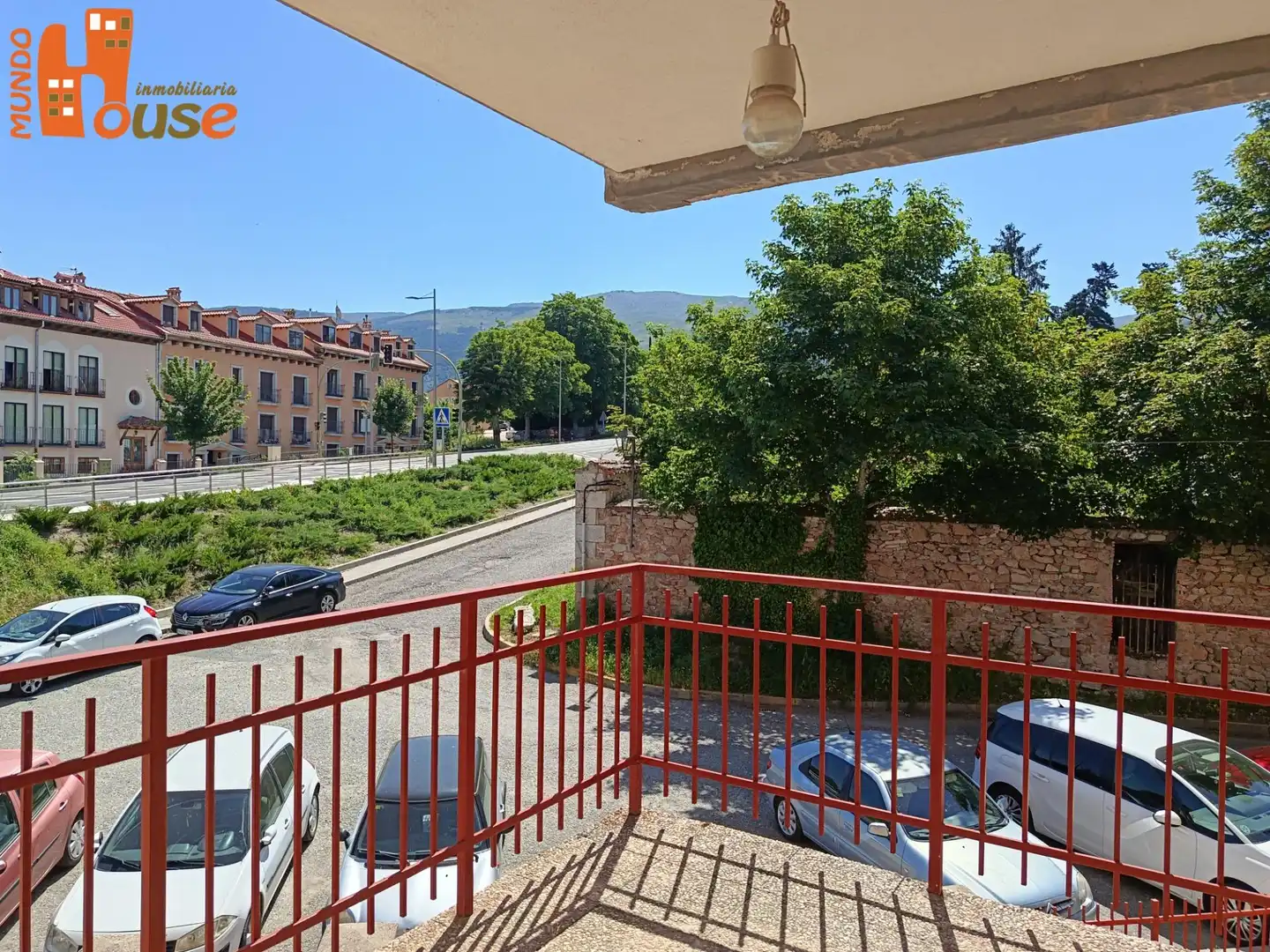 Balcony of Flat for rent in Real Sitio de San Ildefonso  with Heating