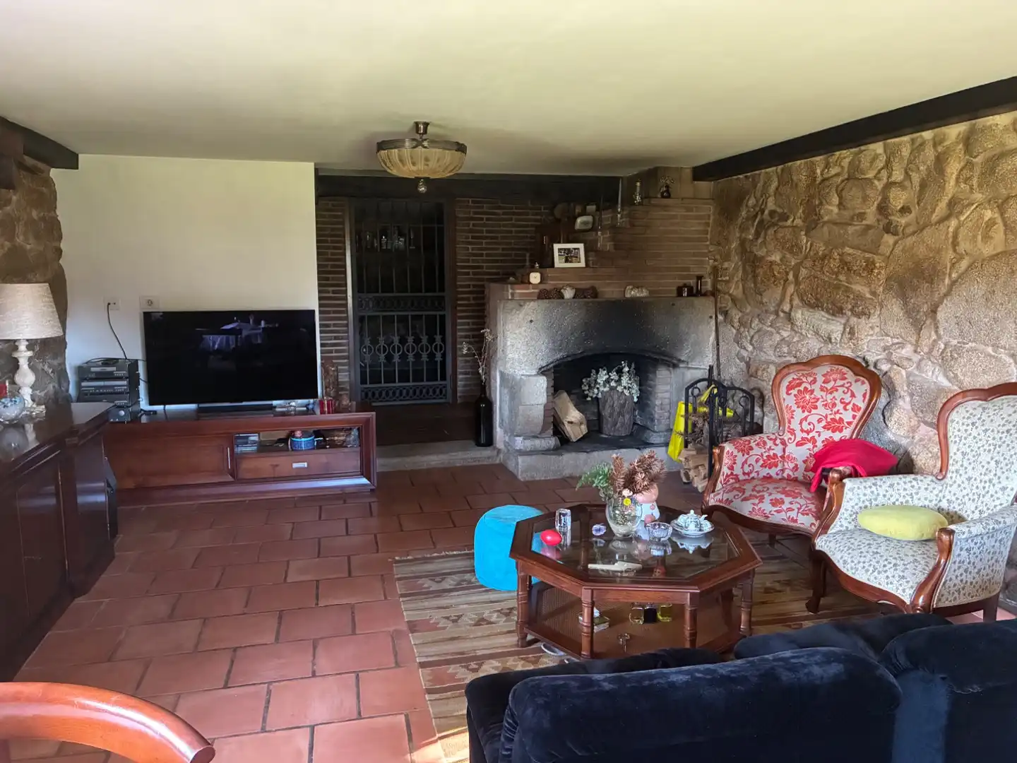 Sala de estar de Casa o chalet en venta en Tui con Terraza