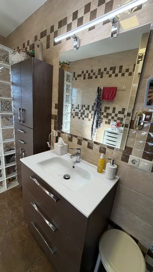 Bany de Casa o xalet en venda en Creixell amb Aire condicionat, Jardí privat i Terrassa