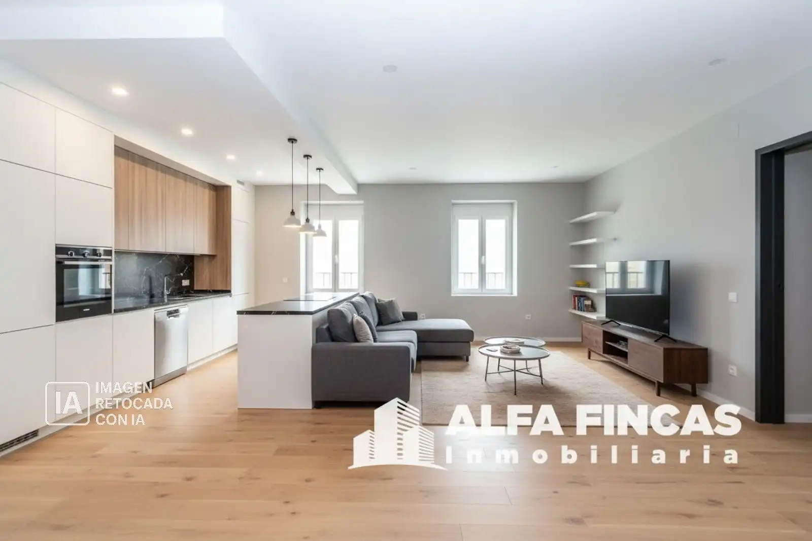 Sala de estar de Nave industrial en venta en San Clemente