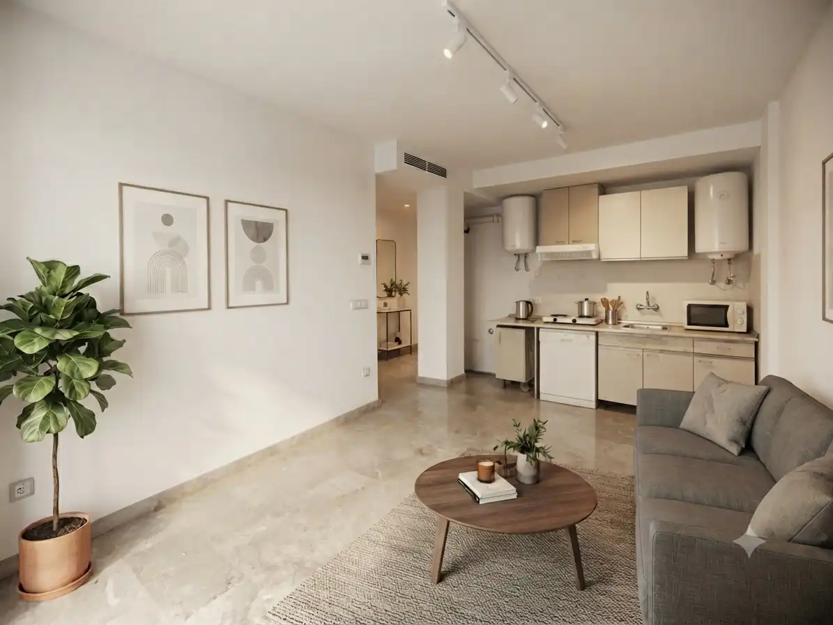 Cocina de Piso en venta en Valencia con Aire acondicionado y Horno