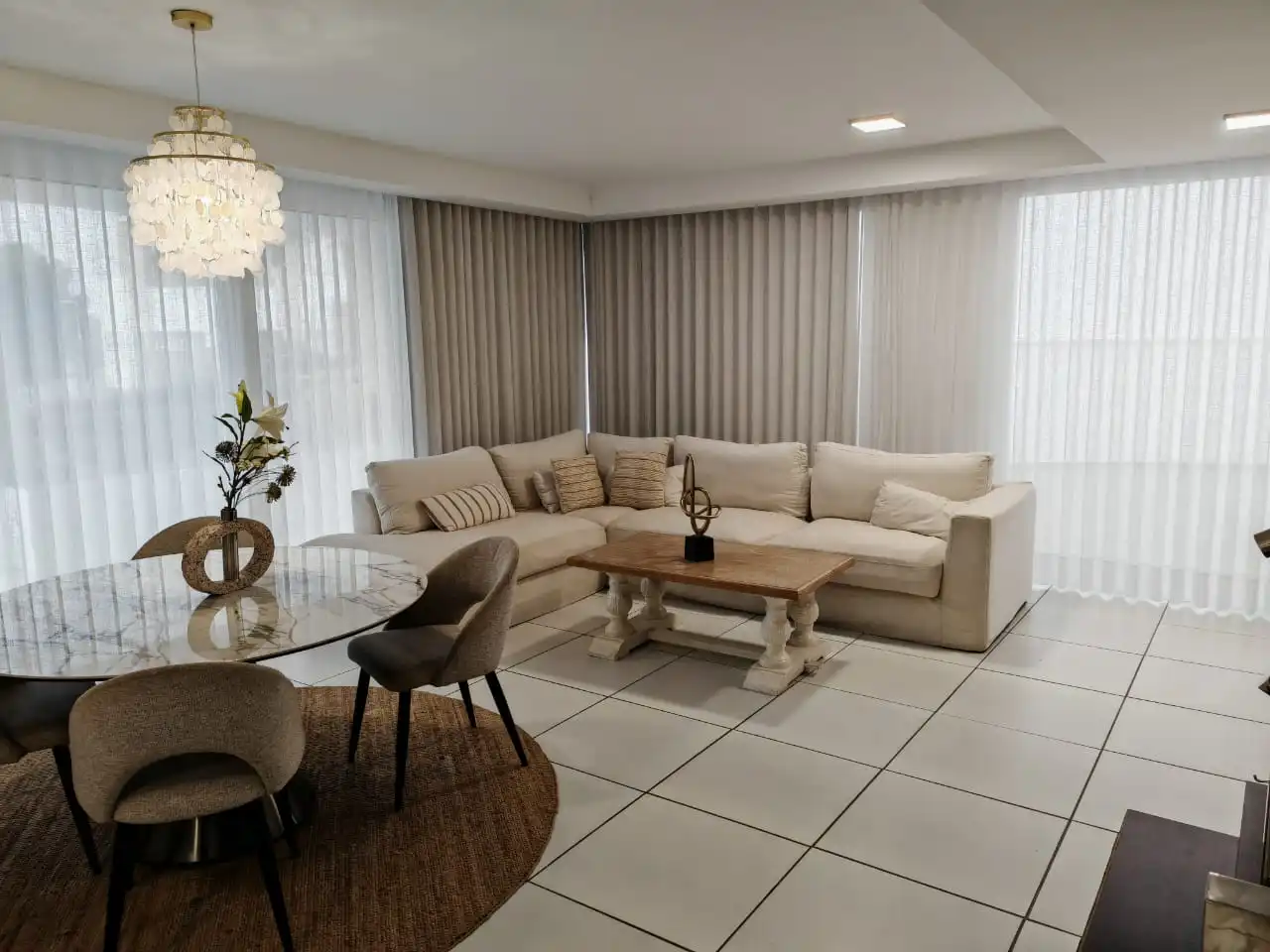 Living room of Detached homes for rent in Benalmádena  with Air Conditioner, Heating and Terrace