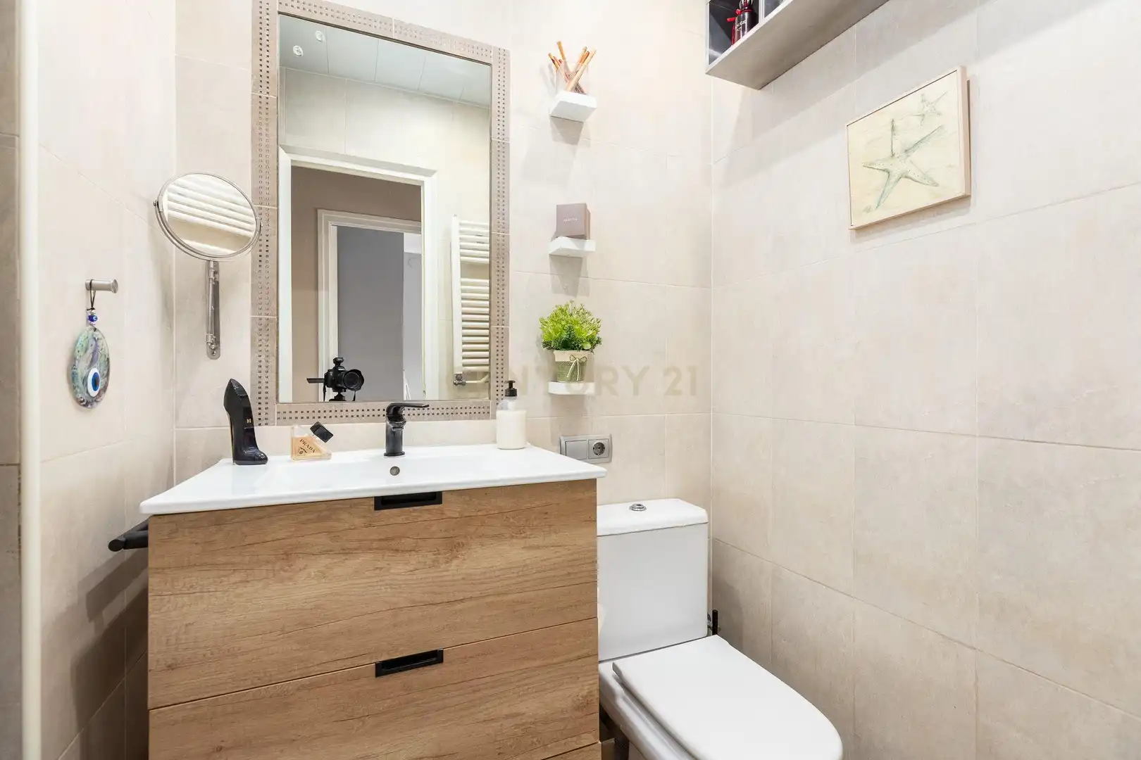 Baño de Apartamento en venta en Llinars del Vallès