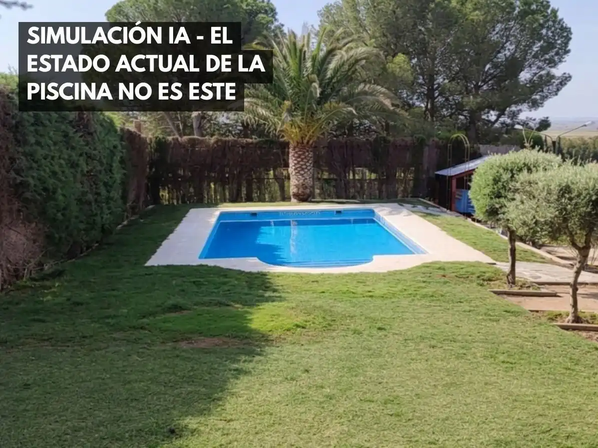 Jardín de Finca rústica en venta en Campo de Criptana con Jardín privado y Piscina