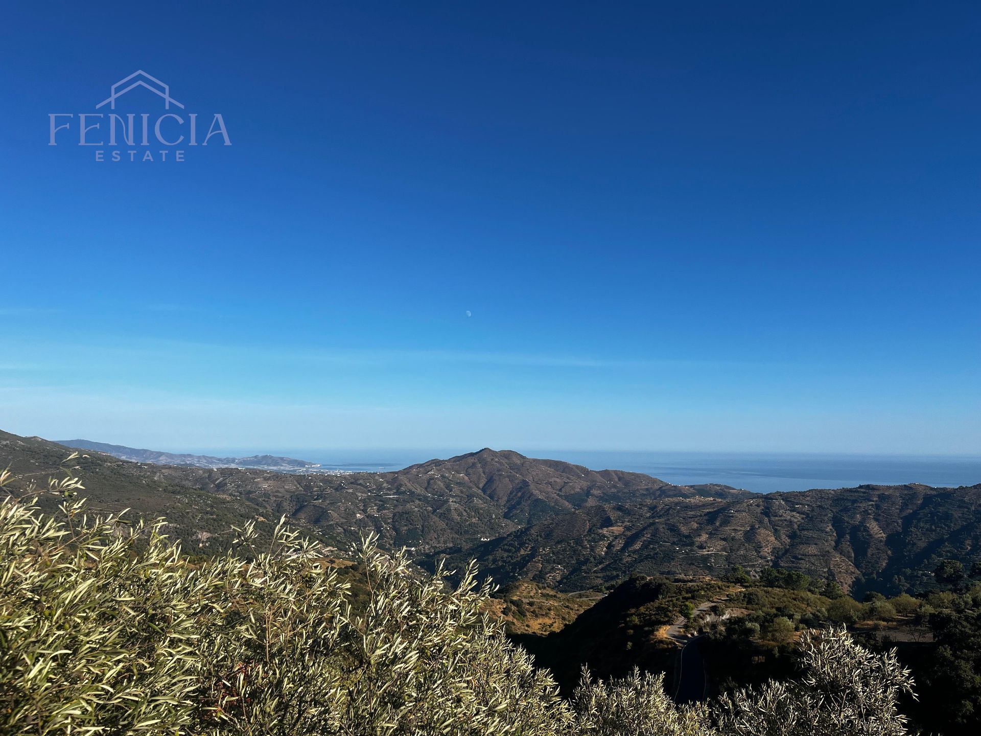 Vista exterior de Finca rústica en venda en Lentegí amb Aire condicionat, Traster i Piscina