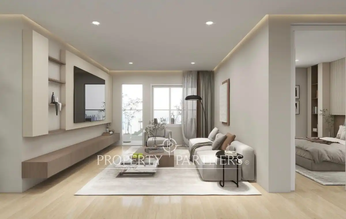 Sala d'estar de Apartament en venda en Madrid amb Aire condicionat, Terrassa i Moblat