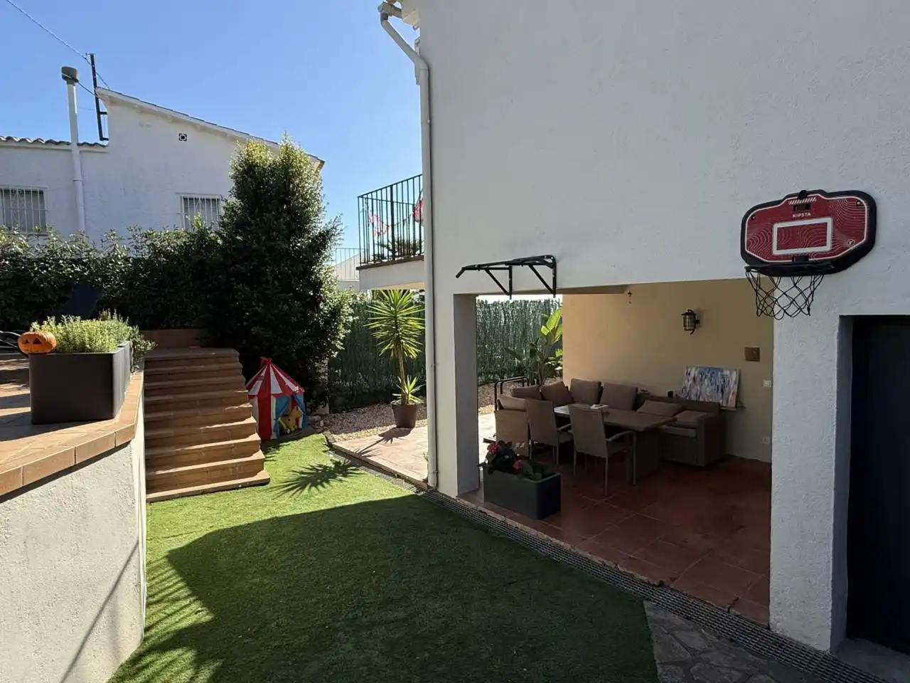 Terrassa de Casa o xalet en venda en Lloret de Mar amb Aire condicionat, Calefacció i Jardí privat