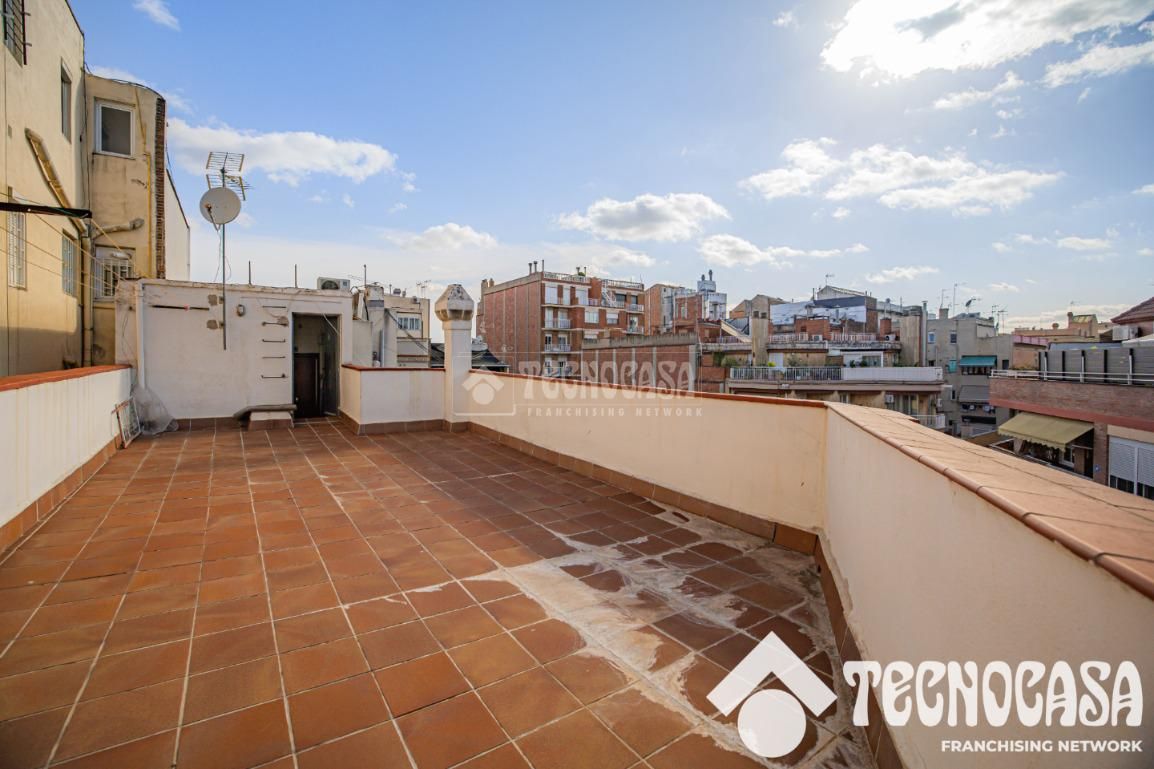 Terrace of Flat for sale in  Barcelona Capital  with Air Conditioner, Heating and Terrace