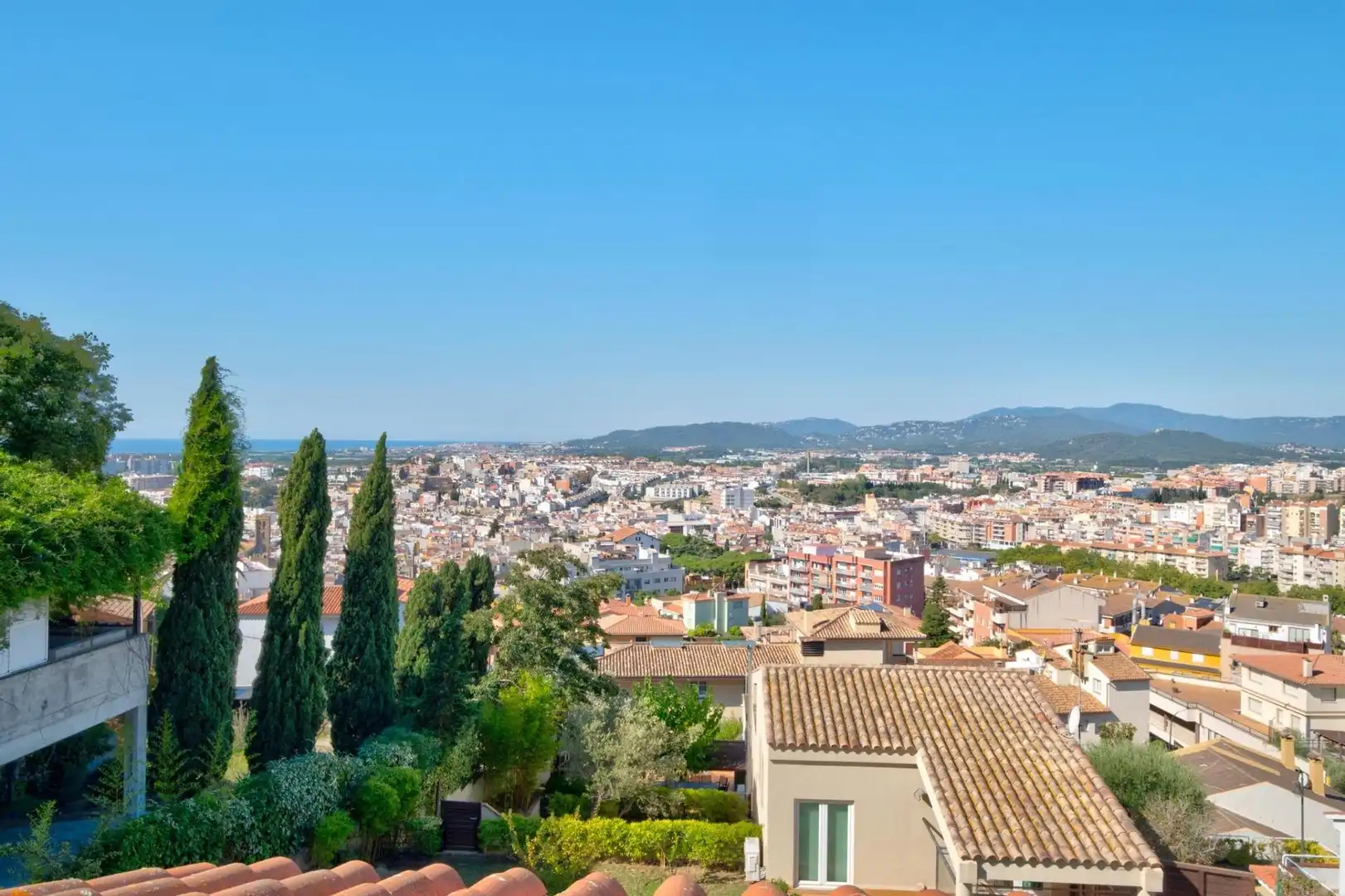Vista exterior de Casa o chalet en venta en Blanes con Calefacción, Jardín privado y Piscina