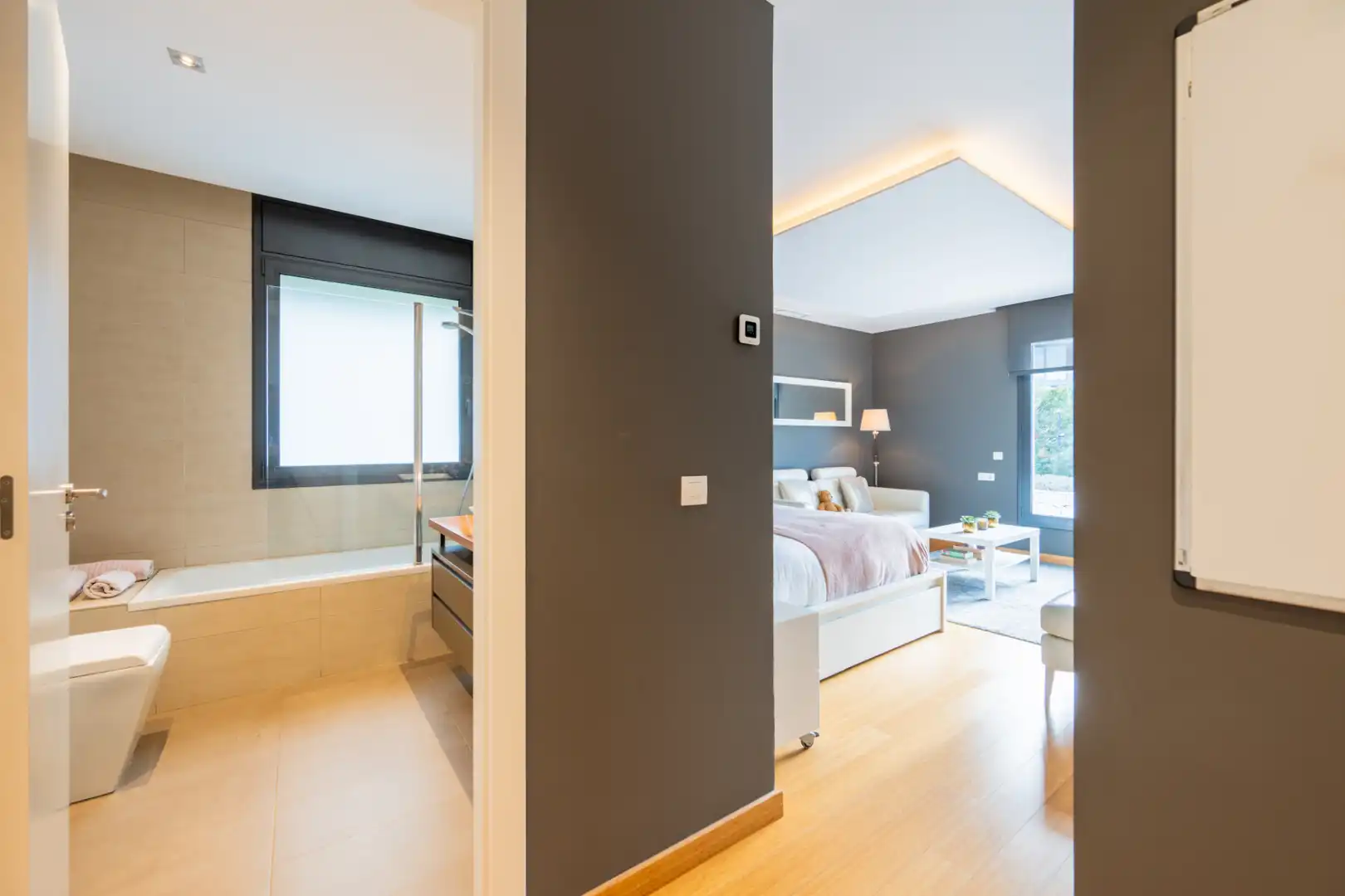 Habitación de Casa o chalet en venta en Sant Cugat del Vallès con Aire acondicionado, Calefacción y Jardín privado