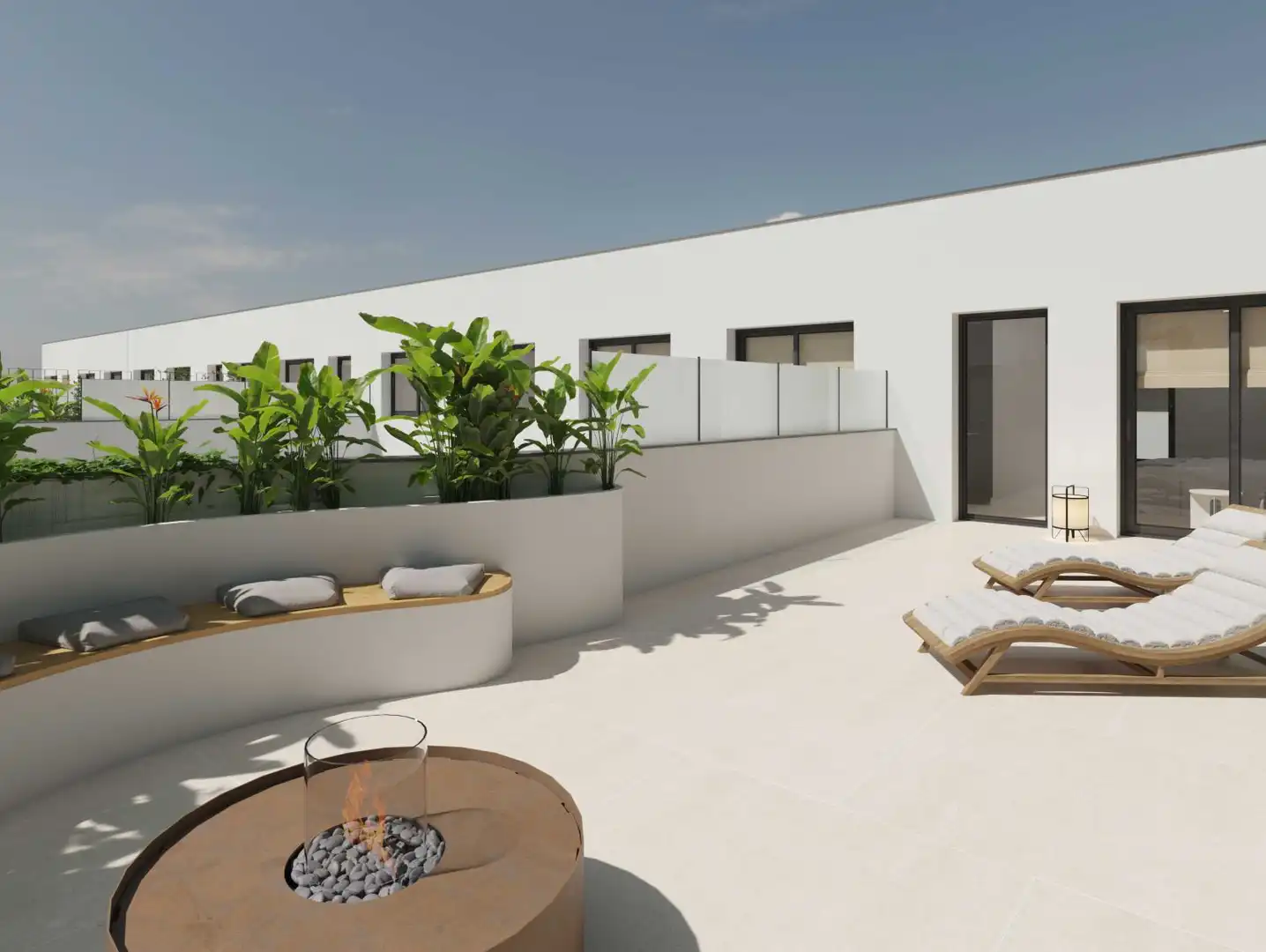 Terraza de Casa adosada en venta en Almoradí con Jardín privado, Terraza y Piscina