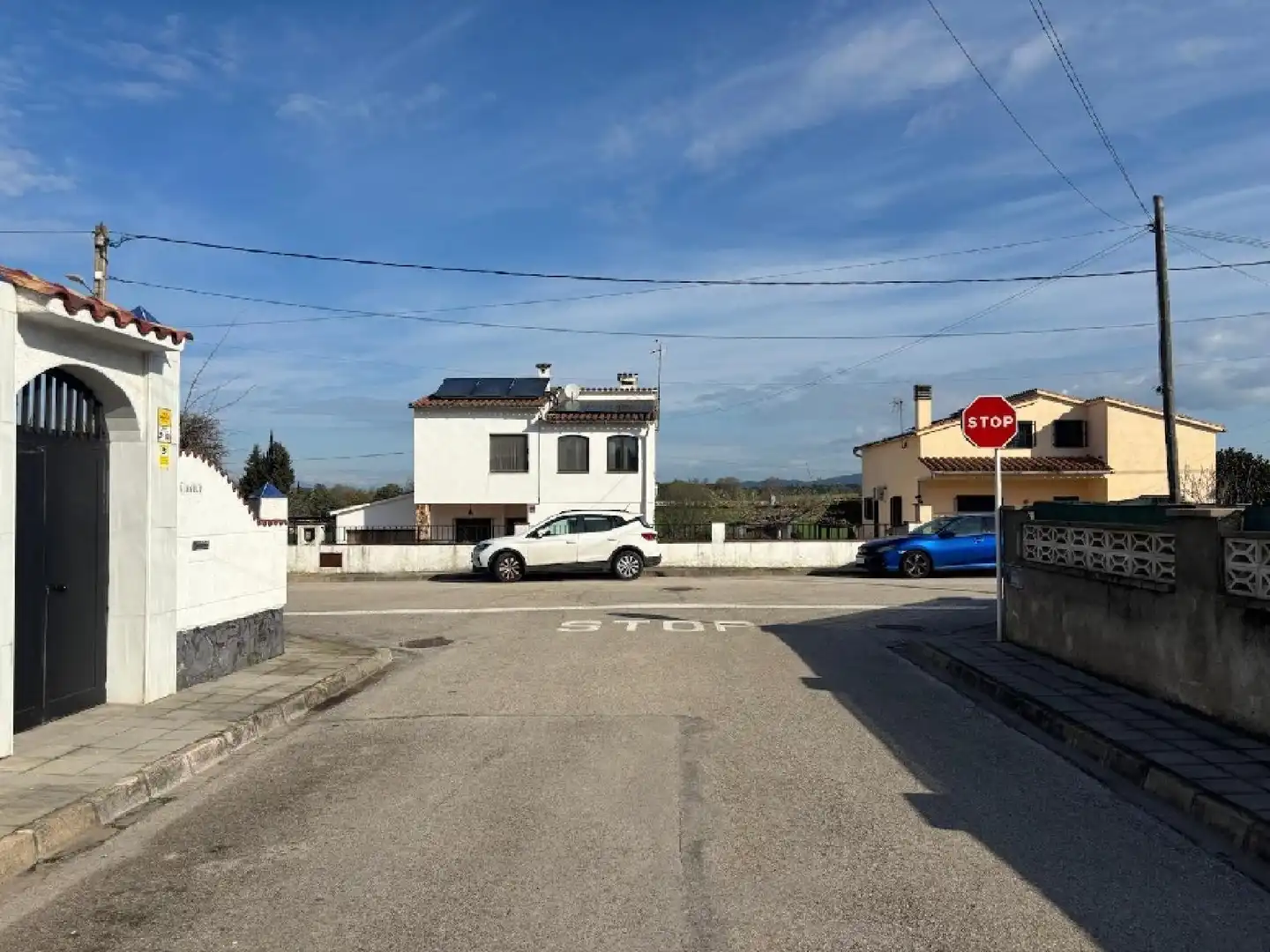 Vista exterior de Casa o chalet en venta en Llagostera con Jardín privado y Piscina comunitaria