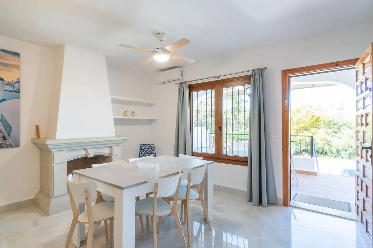 Dining room of Detached homes for rent in Orihuela  with Air Conditioner, Terrace and Furnished