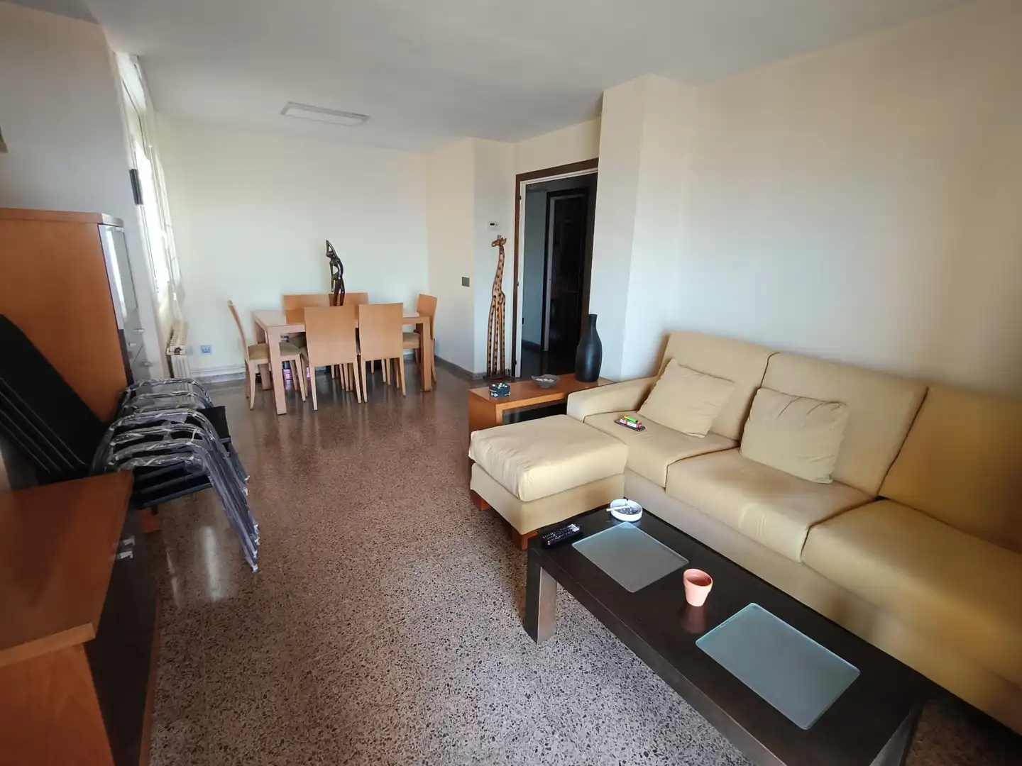 Sala de estar de Piso de alquiler en Cunit con Terraza, Amueblado y Horno