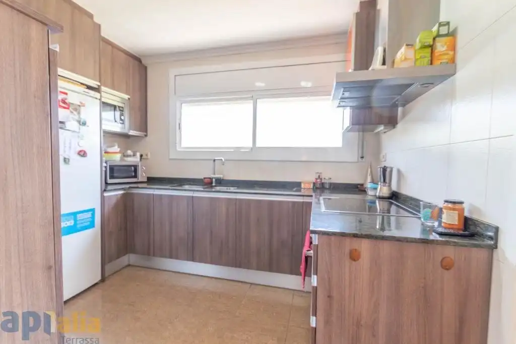 Cocina de Finca rústica en venta en Sentmenat con Piscina