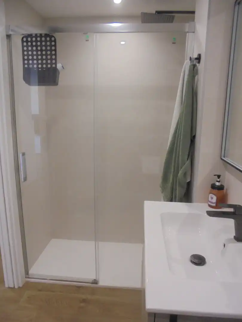 Baño de Apartamento en venta en Benicasim / Benicàssim con Aire acondicionado, Terraza y Amueblado