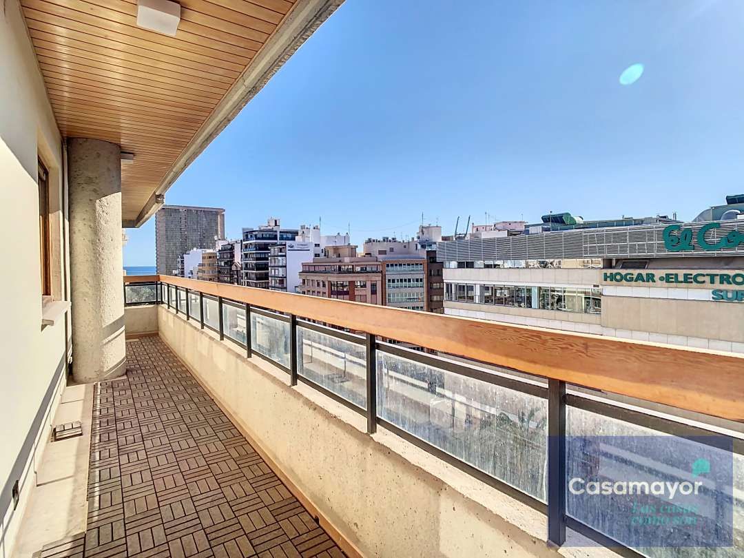 Terrace of Flat to rent in Alicante / Alacant  with Air Conditioner, Heating and Terrace