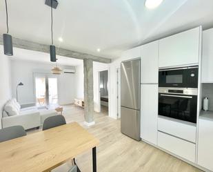 Kitchen of Flat to rent in  Granada Capital  with Air Conditioner, Terrace and Balcony