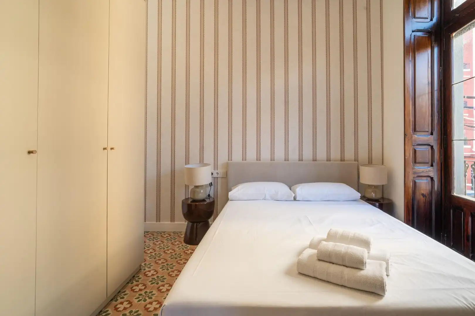 Bedroom of Flat for rent in Poblats Marítims