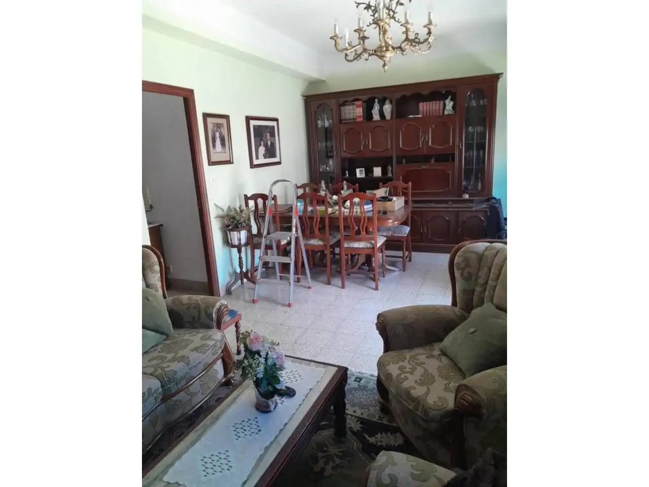 Living room of Houses for sale in Ourense Capital   with Heating, Private garden and Parquet flooring