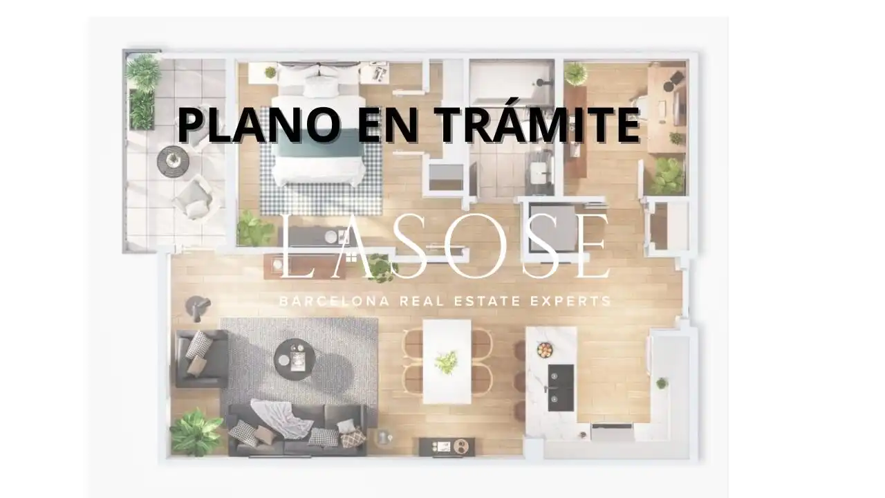 Loft de lloguer en Barcelona amb Aire condicionat, Jardí privat i Terrassa