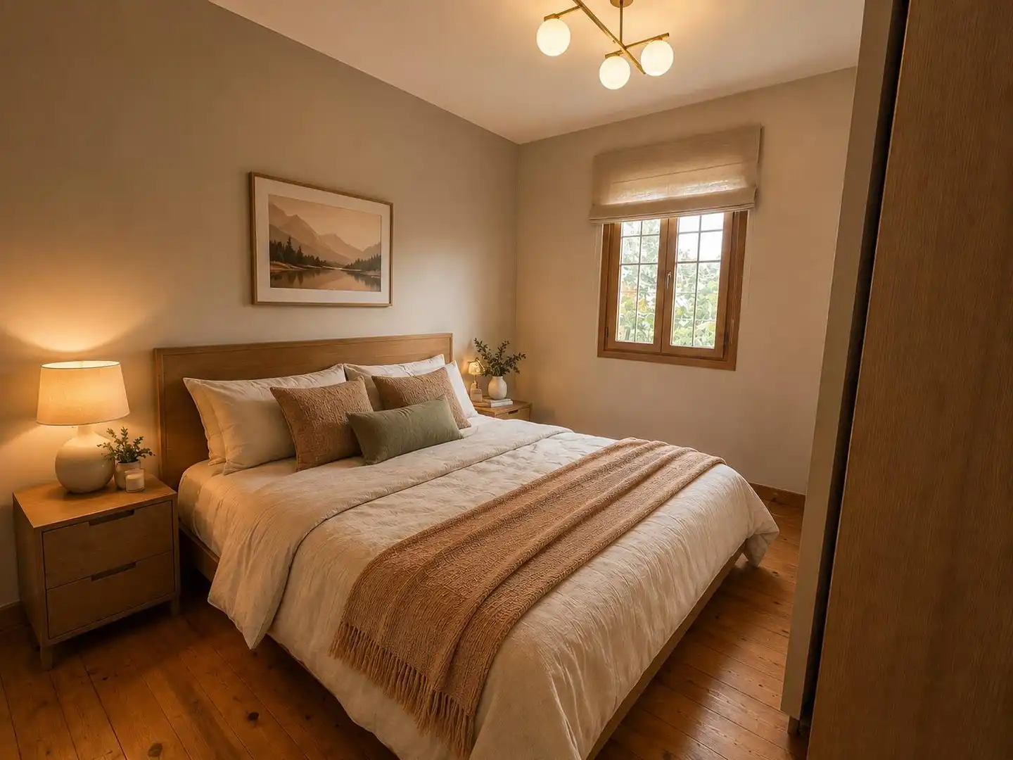 Schlafzimmer von Wohnung zum Verkauf in Barakaldo  mit Heizung und Balkon