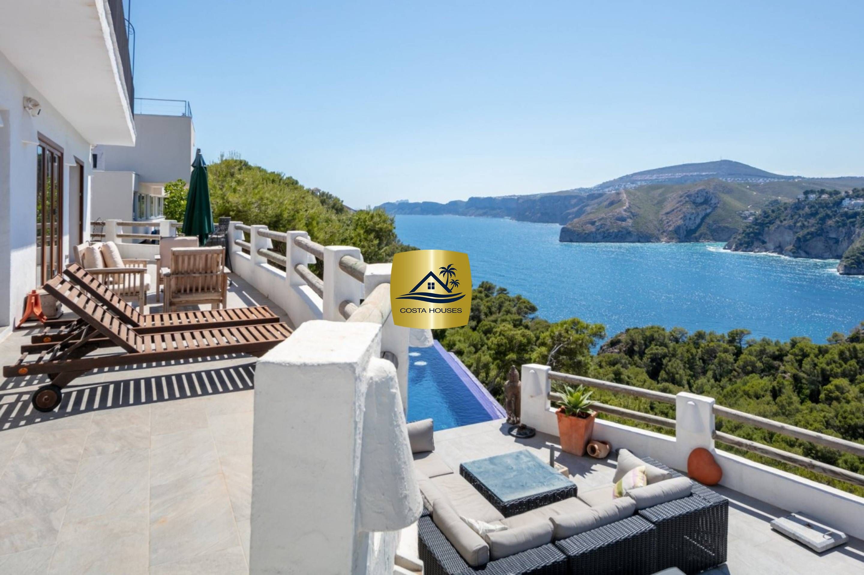 Terrassa de Casa o xalet en venda en Jávea / Xàbia amb Aire condicionat, Calefacció i Jardí privat