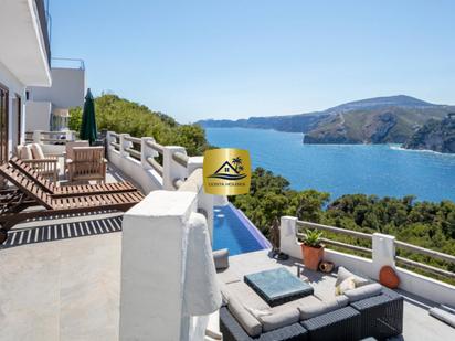 Terrace of House or chalet for sale in Jávea / Xàbia  with Air Conditioner, Heating and Private garden