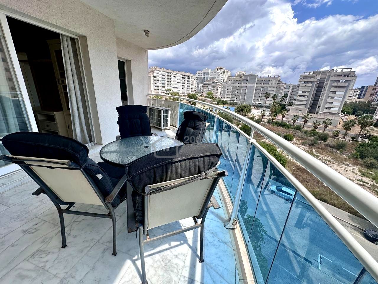 Terrace of Apartment for sale in Villajoyosa / La Vila Joiosa  with Air Conditioner, Terrace and Furnished