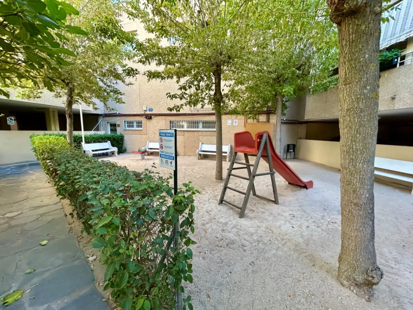 Parking of Flat for sale in Galapagar  with Air Conditioner, Heating and Parquet flooring