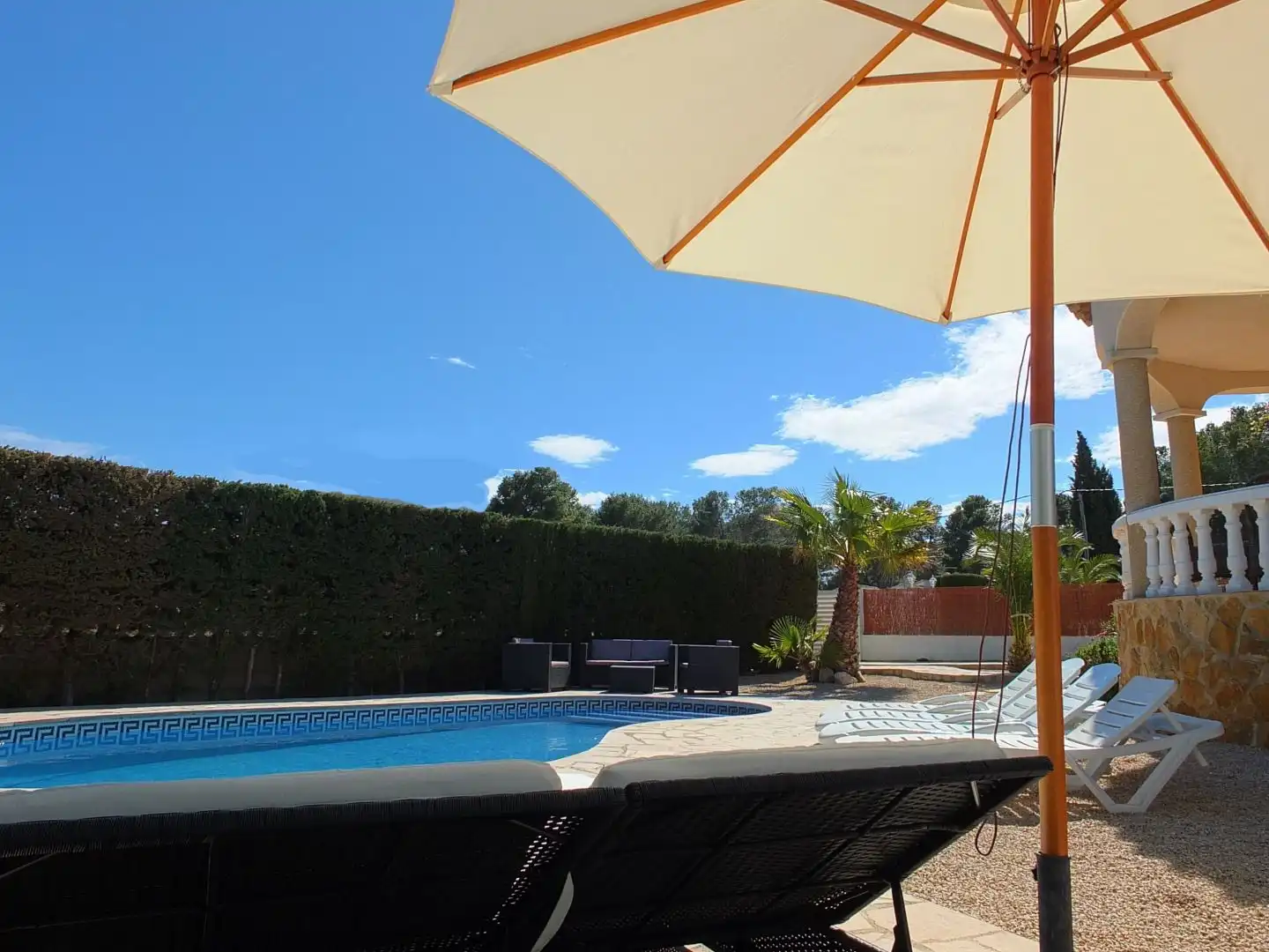 Piscina de Casa o xalet en venda en L'Ametlla de Mar  amb Aire condicionat, Terrassa i Piscina