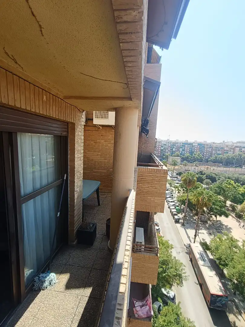 Terrasse von Dachboden zum Verkauf in Valencia mit Klimaanlage, Terrasse und Möbliert