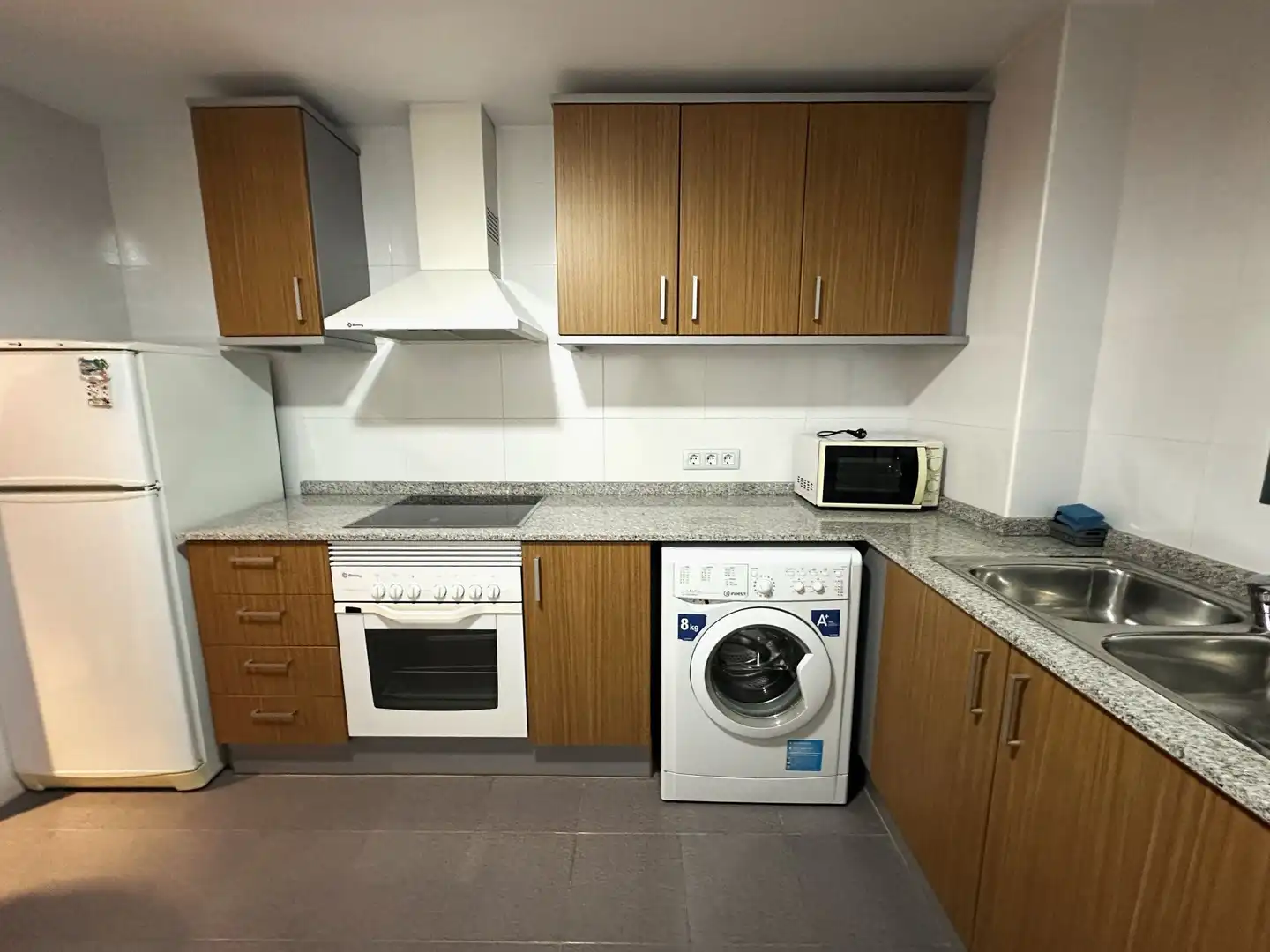 Kitchen of Flat for sale in L'Olleria  with Heating and Storage room
