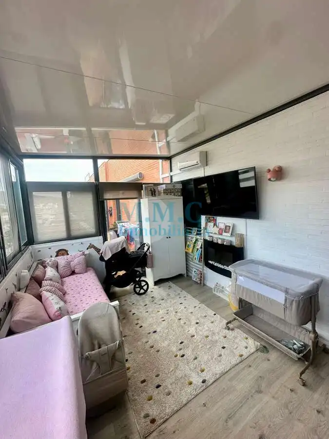 Balcony of Attic for sale in Roquetas de Mar  with Air Conditioner, Terrace and Furnished
