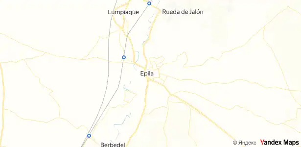 Vista exterior de Casa o xalet en venda en Épila