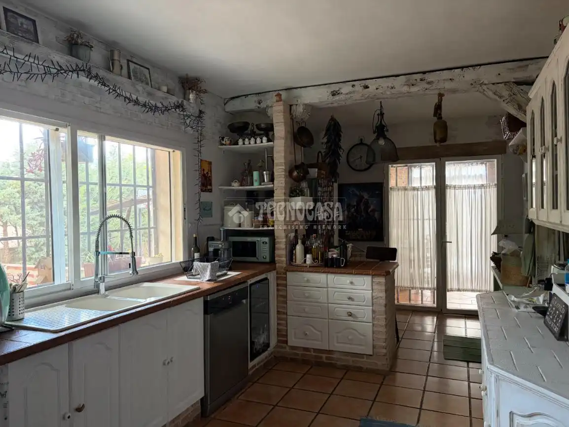 Kitchen of Houses for sale in Valdetorres de Jarama  with Heating, Private garden and Swimming Pool
