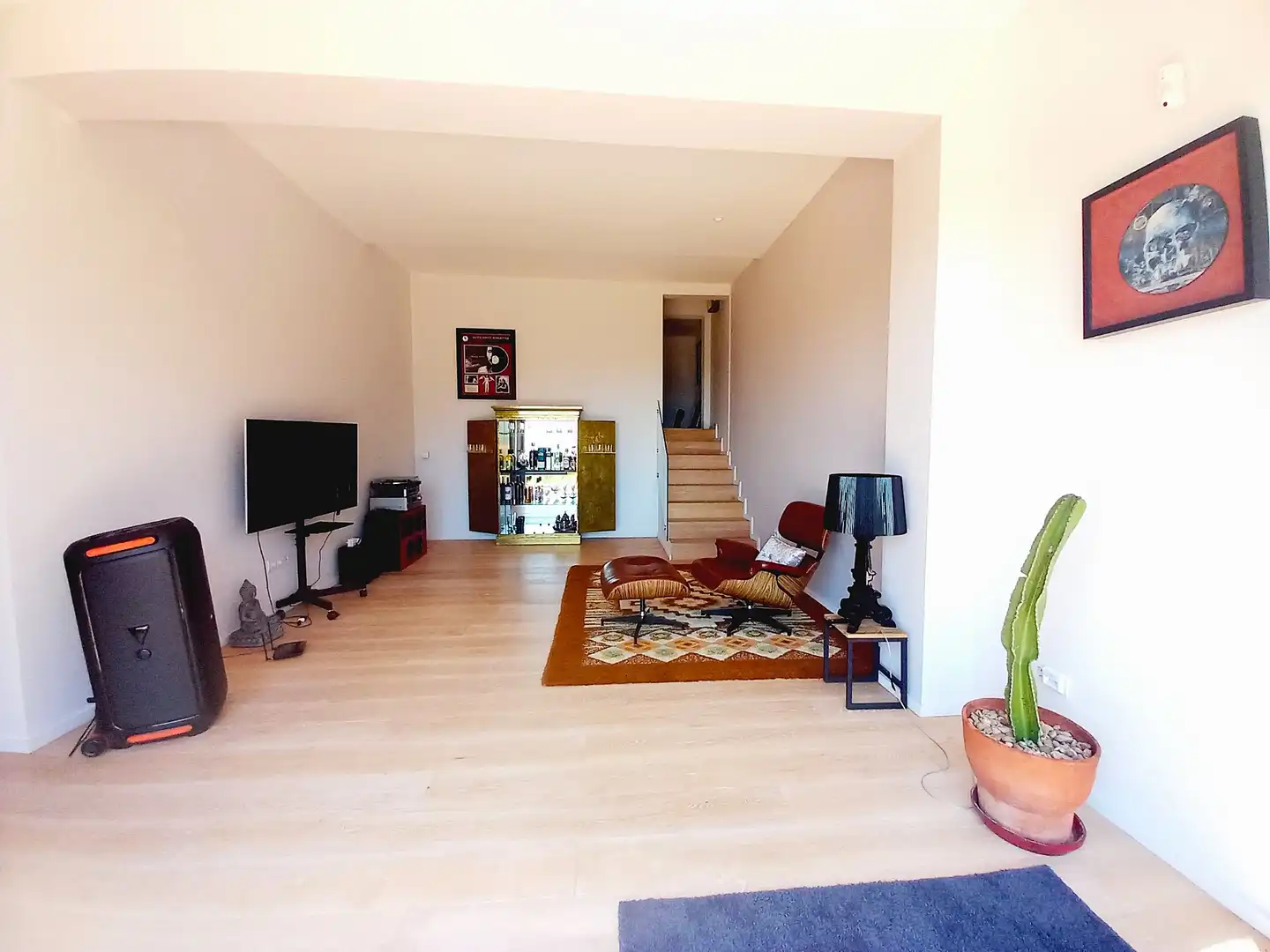 Wohnzimmer von Haus oder Chalet zum Verkauf in El Castell de Guadalest mit Klimaanlage, Privatgarten und Terrasse