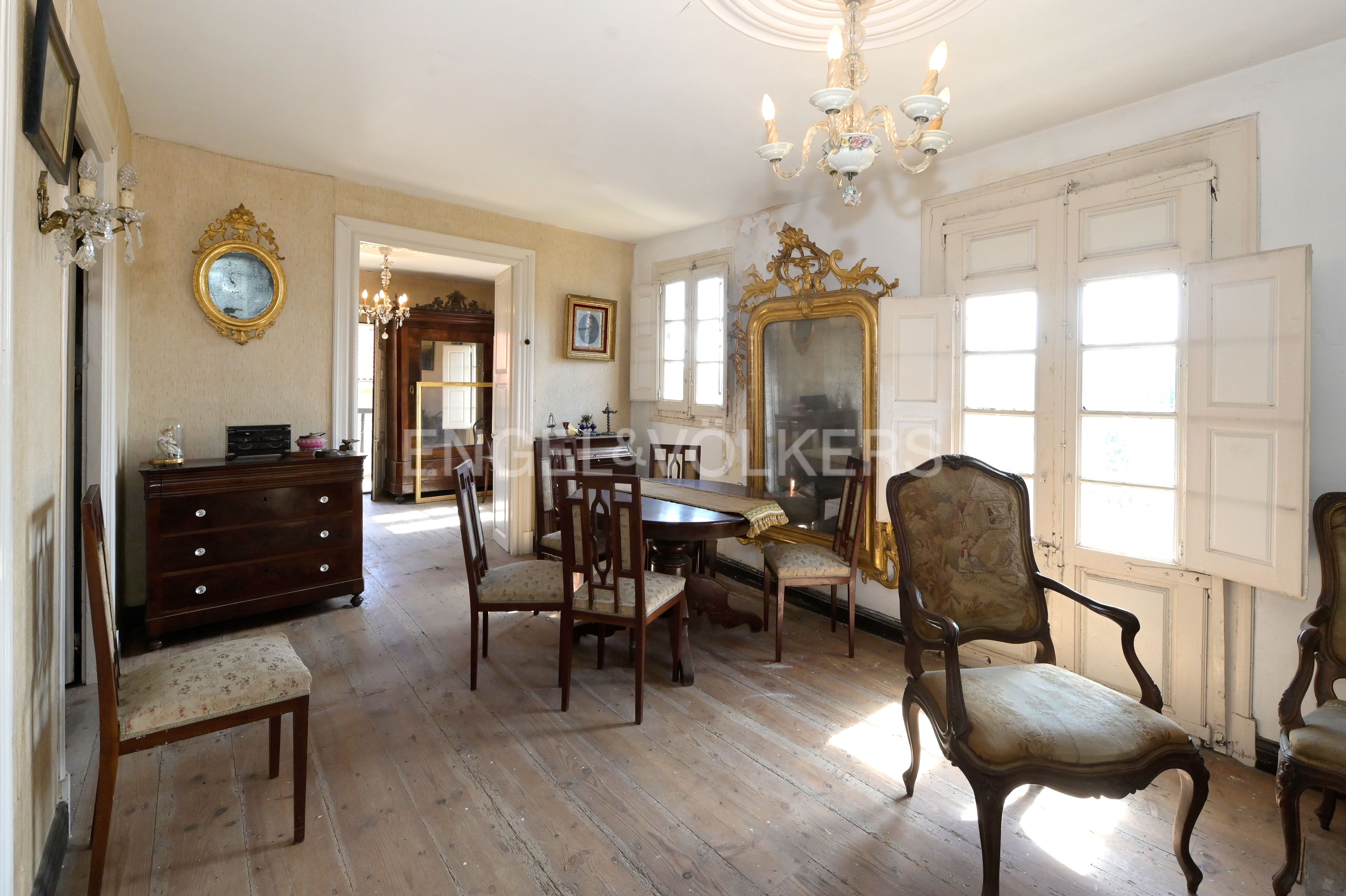 Menjador de Casa o xalet en venda en Reocín amb Calefacció, Parquet i Balcó