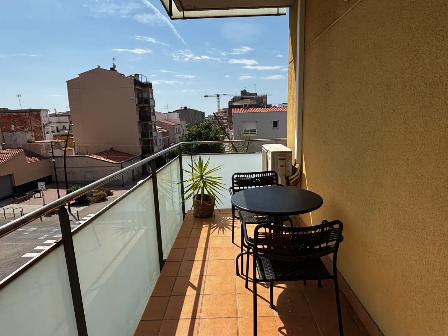 Terrace of Flat for sale in Terrassa  with Air Conditioner, Heating and Parquet flooring