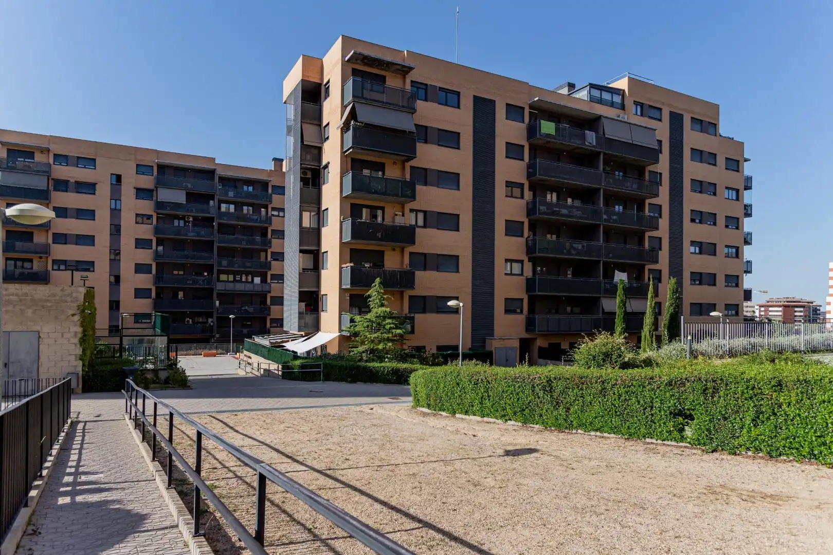 Exterior view of Flat for rent in Tres Cantos  with Heating, Storage room and Community pool