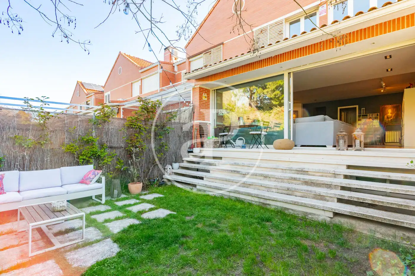 Terraza de Casa adosada en venta en Club de Campo con Aire acondicionado, Calefacción y Jardín privado