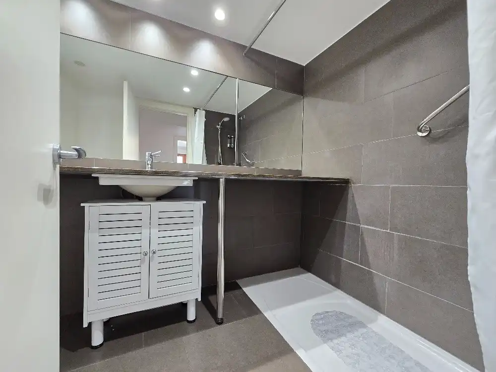 Baño de Dúplex de alquiler en Moià con Calefacción, Jardín privado y Terraza