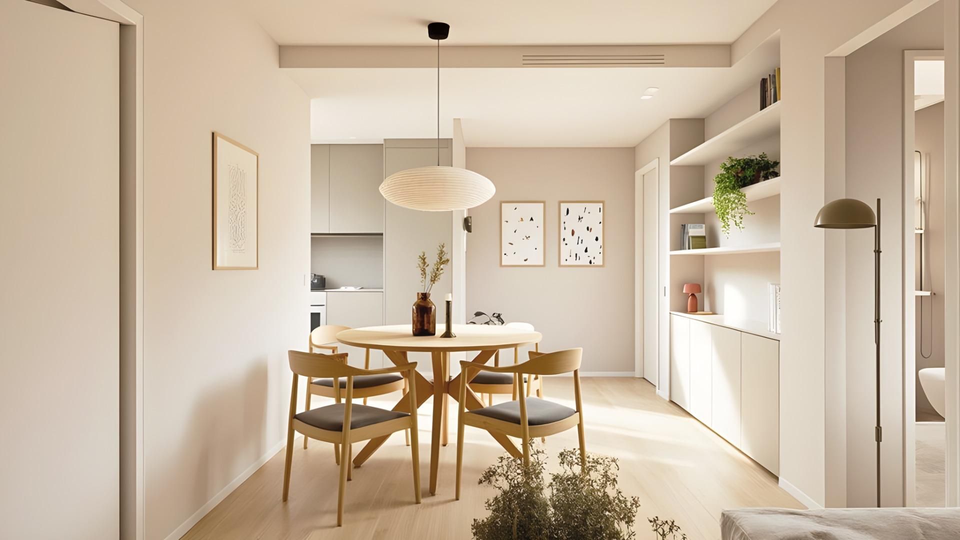 Dining room of Flat for sale in Calella  with Air Conditioner, Terrace and Balcony