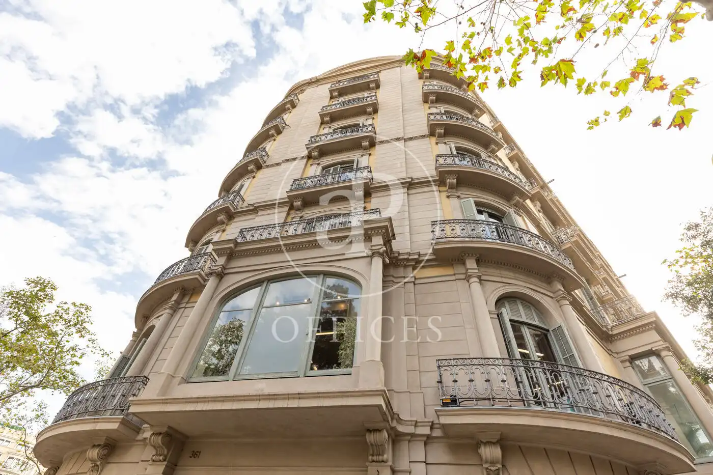 Vista exterior de Oficina de lloguer en Barcelona amb Aire condicionat i Calefacció